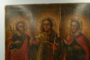 Ікона Святі мученики і сповідники Гурій, Самон та Авів